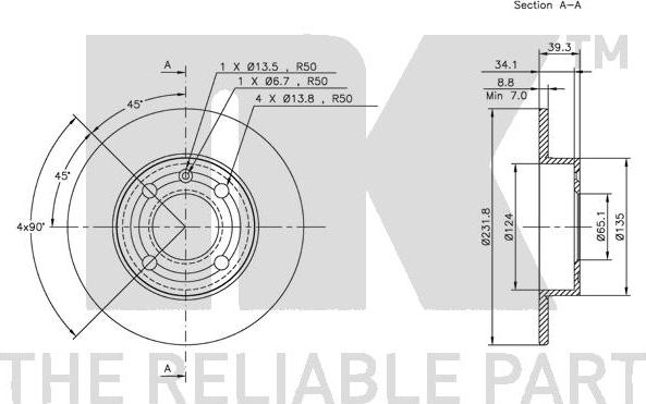 NK 204771 - Discofreno autozon.pro