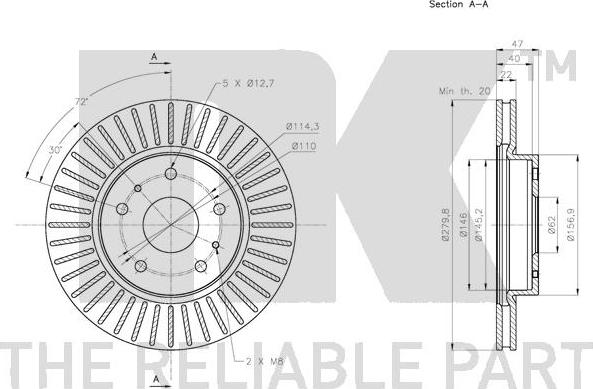 NK 315219 - Discofreno autozon.pro