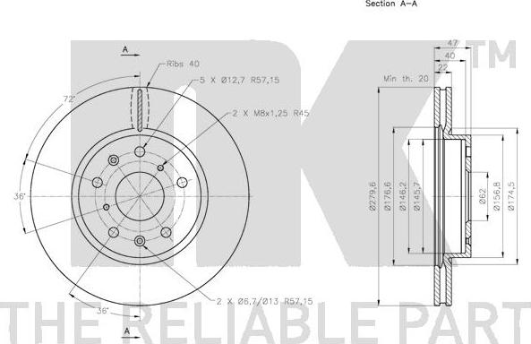 NK 315218 - Discofreno autozon.pro