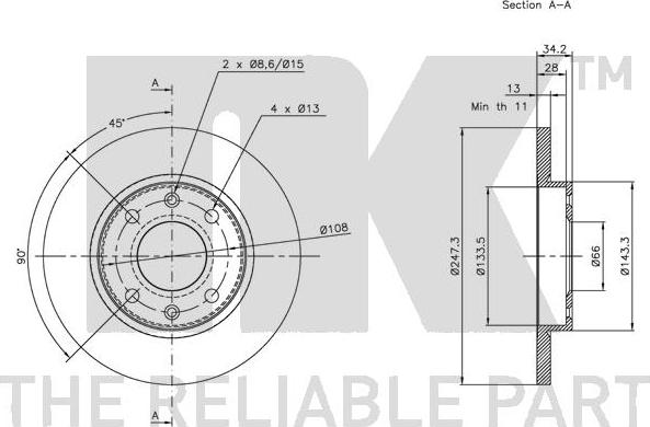 NK 311926 - Discofreno autozon.pro