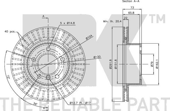 NK 311555 - Discofreno autozon.pro