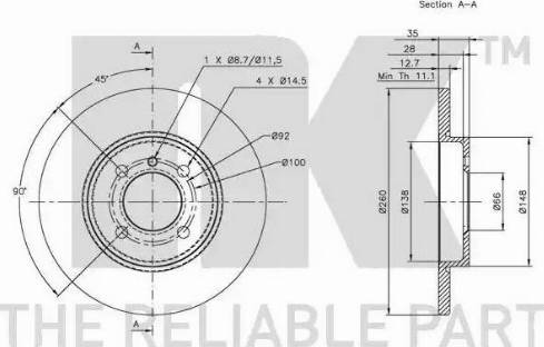 NK 311516 - Discofreno autozon.pro