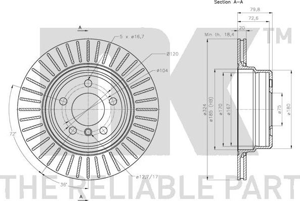 NK 311585 - Discofreno autozon.pro