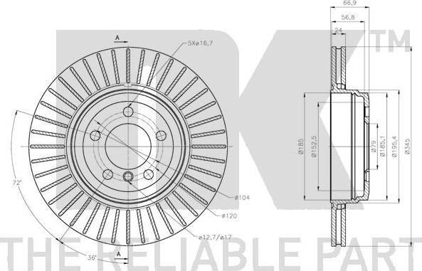 NK 311579 - Discofreno autozon.pro