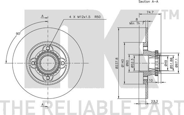 NK 313944 - Discofreno autozon.pro