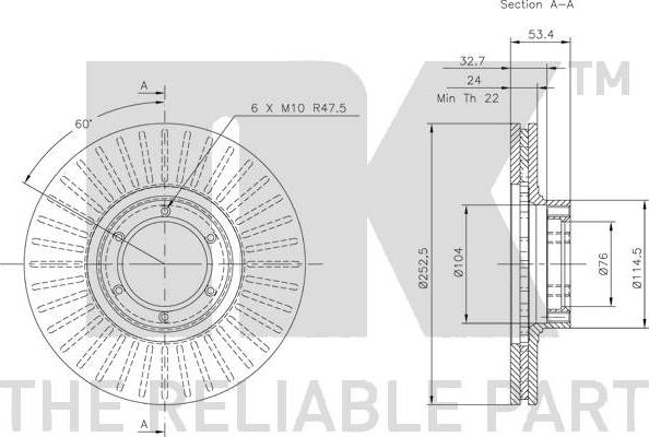 NK 203905 - Discofreno autozon.pro