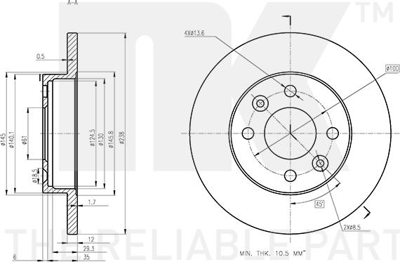 NK 203938 - Discofreno autozon.pro