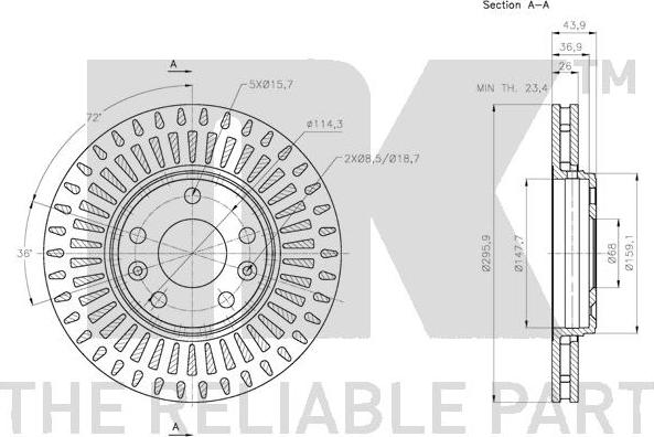 NK 203971 - Discofreno autozon.pro