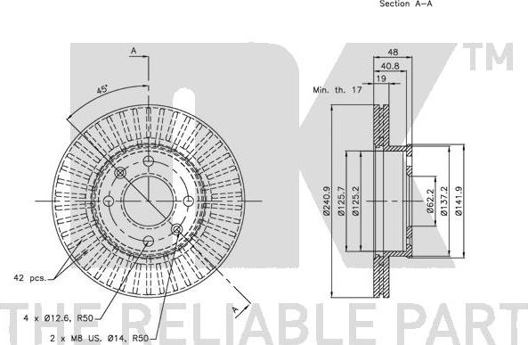 NK 313419 - Discofreno autozon.pro