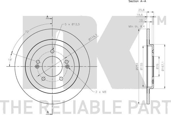 NK 313541 - Discofreno autozon.pro