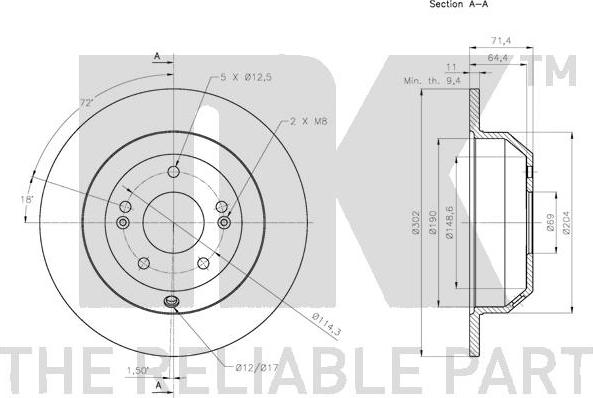 NK 313534 - Discofreno autozon.pro