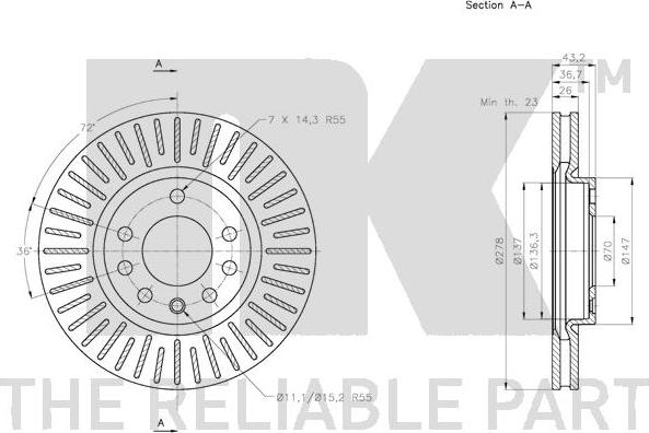 NK 313660 - Discofreno autozon.pro