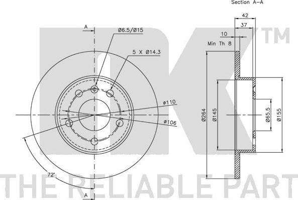 NK 313631 - Discofreno autozon.pro