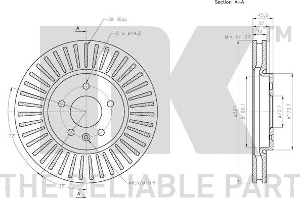 NK 203675 - Discofreno autozon.pro