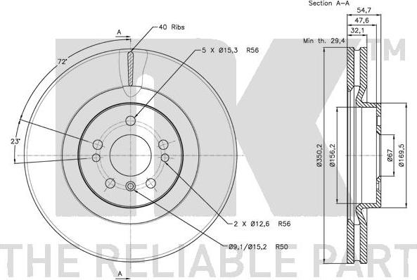 NK 313393 - Discofreno autozon.pro