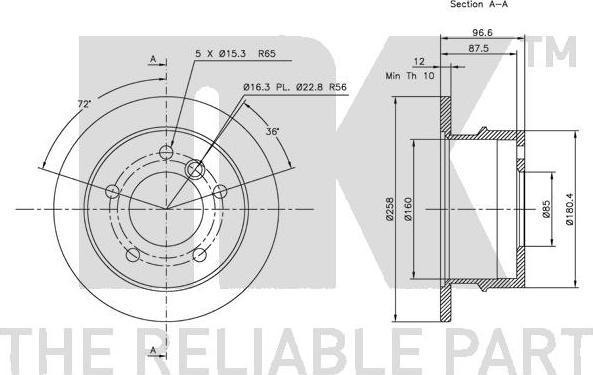 NK 203368 - Discofreno autozon.pro