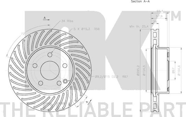 NK 3133100 - Discofreno autozon.pro