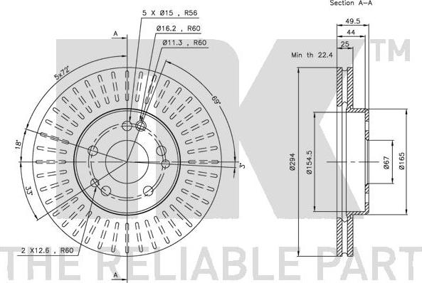 NK 203338 - Discofreno autozon.pro