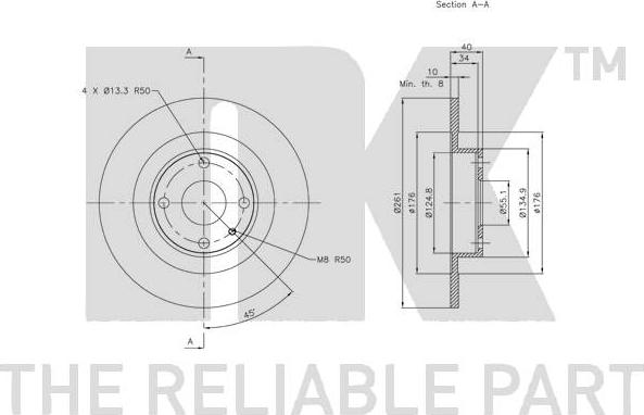 NK 313248 - Discofreno autozon.pro