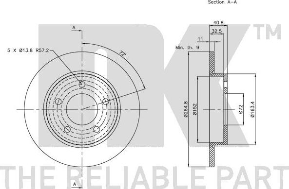 NK 203250 - Discofreno autozon.pro