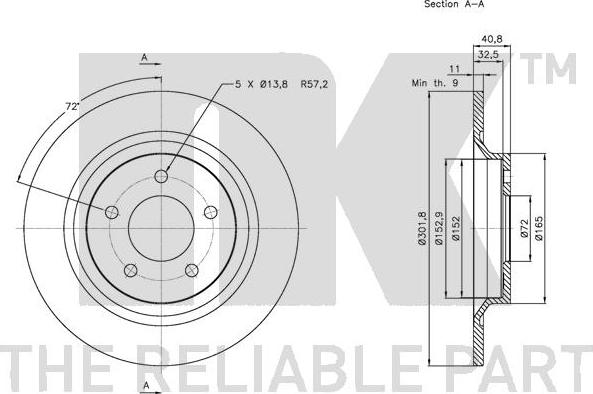 NK 313261 - Discofreno autozon.pro