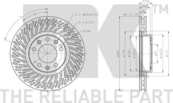 NK 313747 - Discofreno autozon.pro