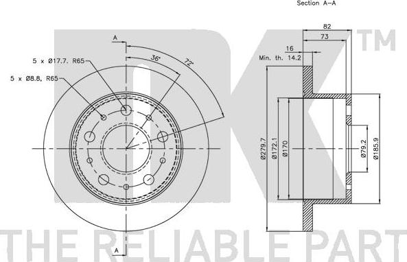 NK 203732 - Discofreno autozon.pro