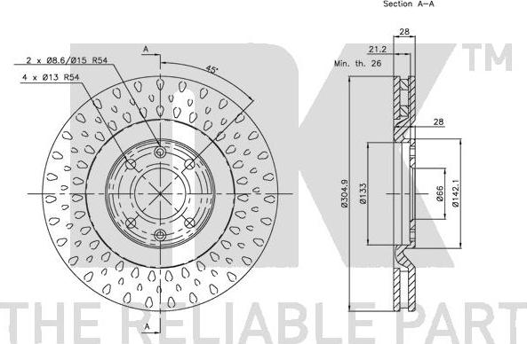 NK 203726 - Discofreno autozon.pro