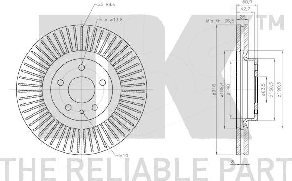 NK 2025100 - Discofreno autozon.pro