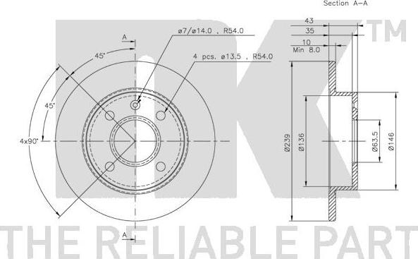 NK 312526 - Discofreno autozon.pro