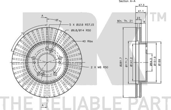 NK 312626 - Discofreno autozon.pro