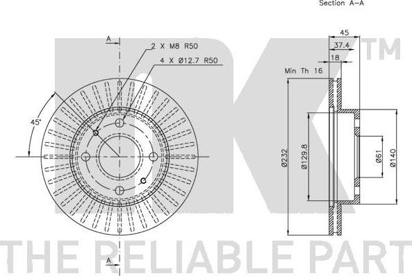 NK 312244 - Discofreno autozon.pro