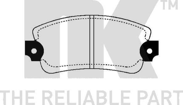 NK 229939 - Kit pastiglie freno, Freno a disco autozon.pro