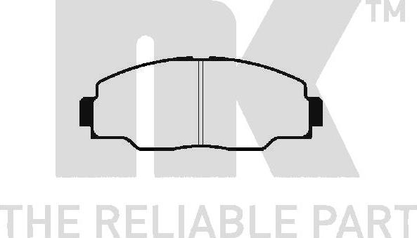 NK 224516 - Kit pastiglie freno, Freno a disco autozon.pro