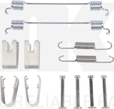 NK 79991048 - Kit accessori, Ganasce freno autozon.pro