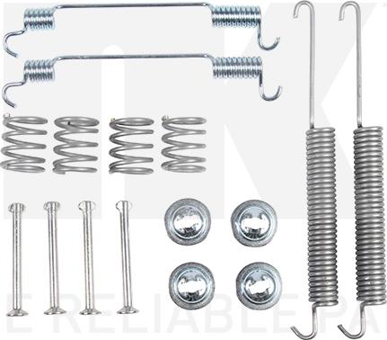 NK 7999806 - Kit accessori, Ganasce freno stazionamento autozon.pro