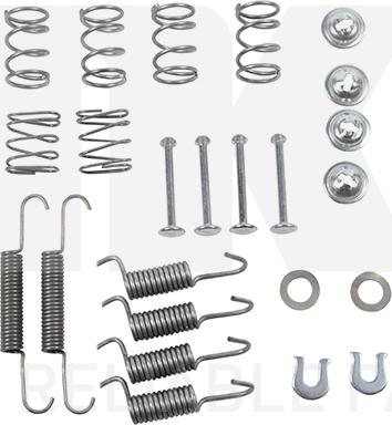 NK 7944871 - Kit accessori, Ganasce freno stazionamento autozon.pro