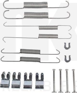 NK 7945971 - Kit accessori, Ganasce freno autozon.pro