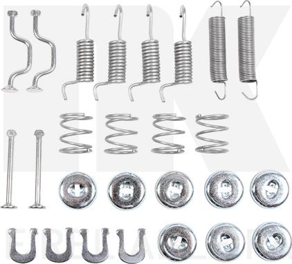 NK 7945810 - Kit accessori, Ganasce freno stazionamento autozon.pro