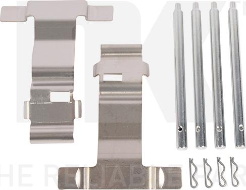 NK 7947991 - Kit accessori, Pastiglia freno autozon.pro