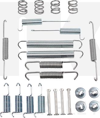 NK 7947712 - Kit accessori, Ganasce freno autozon.pro