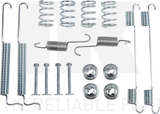 NK 7950795 - Kit accessori, Ganasce freno autozon.pro