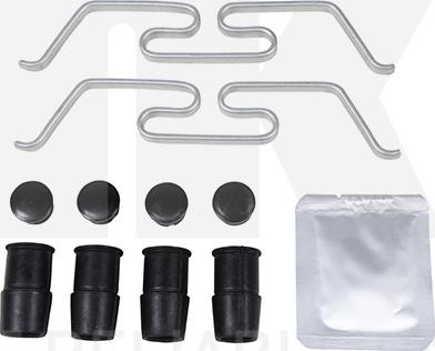 NK 7912521 - Kit accessori, Pastiglia freno autozon.pro