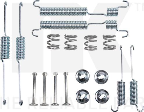 NK 7934824 - Kit accessori, Ganasce freno autozon.pro