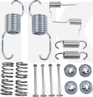 NK 7930696 - Kit accessori, Ganasce freno autozon.pro