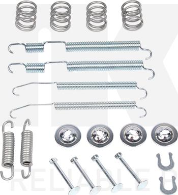 NK 7930760 - Kit accessori, Ganasce freno stazionamento autozon.pro