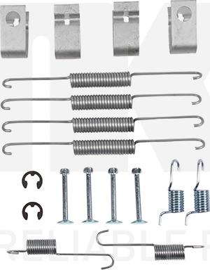 NK 7932636 - Kit accessori, Ganasce freno autozon.pro