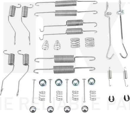 NK 79321000 - Kit accessori, Ganasce freno autozon.pro