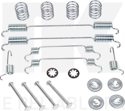 NK 7923740 - Kit accessori, Ganasce freno stazionamento autozon.pro