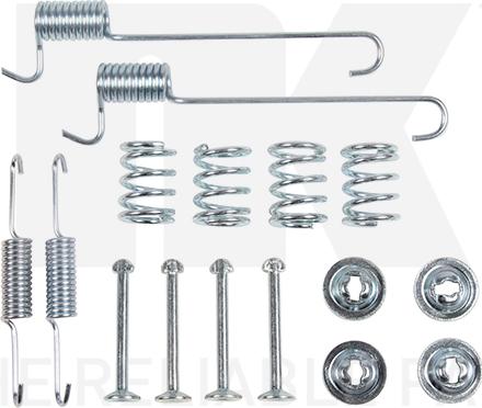 NK 7922848 - Kit accessori, Ganasce freno stazionamento autozon.pro